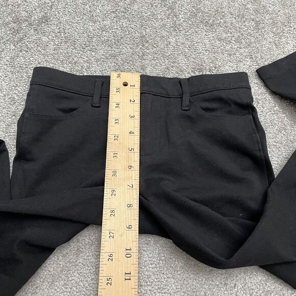 J. Crew The Gigi Jegging Ankle Pants Womens 00 Black Low Rise Pockets 26x24 - Picture 6 of 11